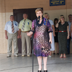 Людмила Дригало привітала випускників Білої Церкви зі святом останнього дзвоника